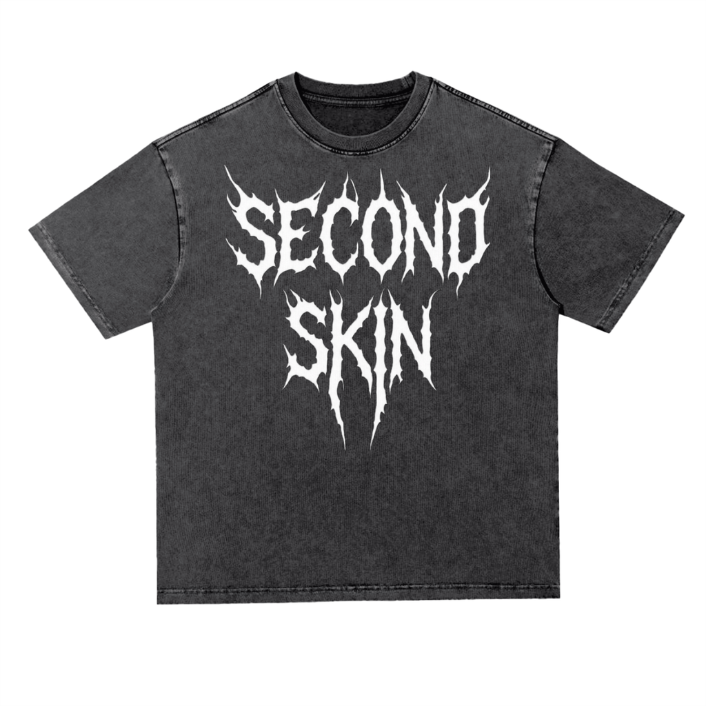 Snow Washed Heavyweight Oversize T-Shirt