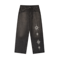 Vintage Wash Heavyweight Denim Jeans